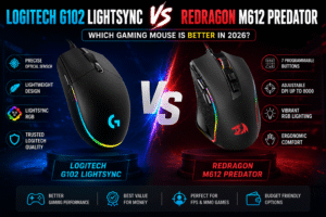 Logitech G102 Lightsync vs Redragon M612 Predator