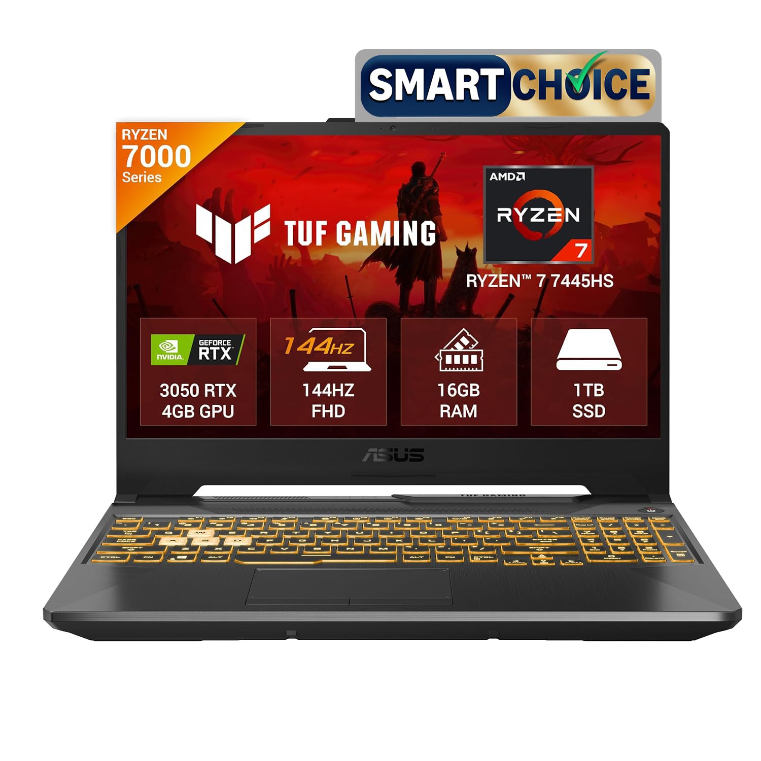 ASUS TUF A15 Gaming Laptop (Ryzen 7 7445HS, RTX 3050) ASUS TUF A15 Gaming Laptop (Ryzen 7 7445HS, RTX 3050)