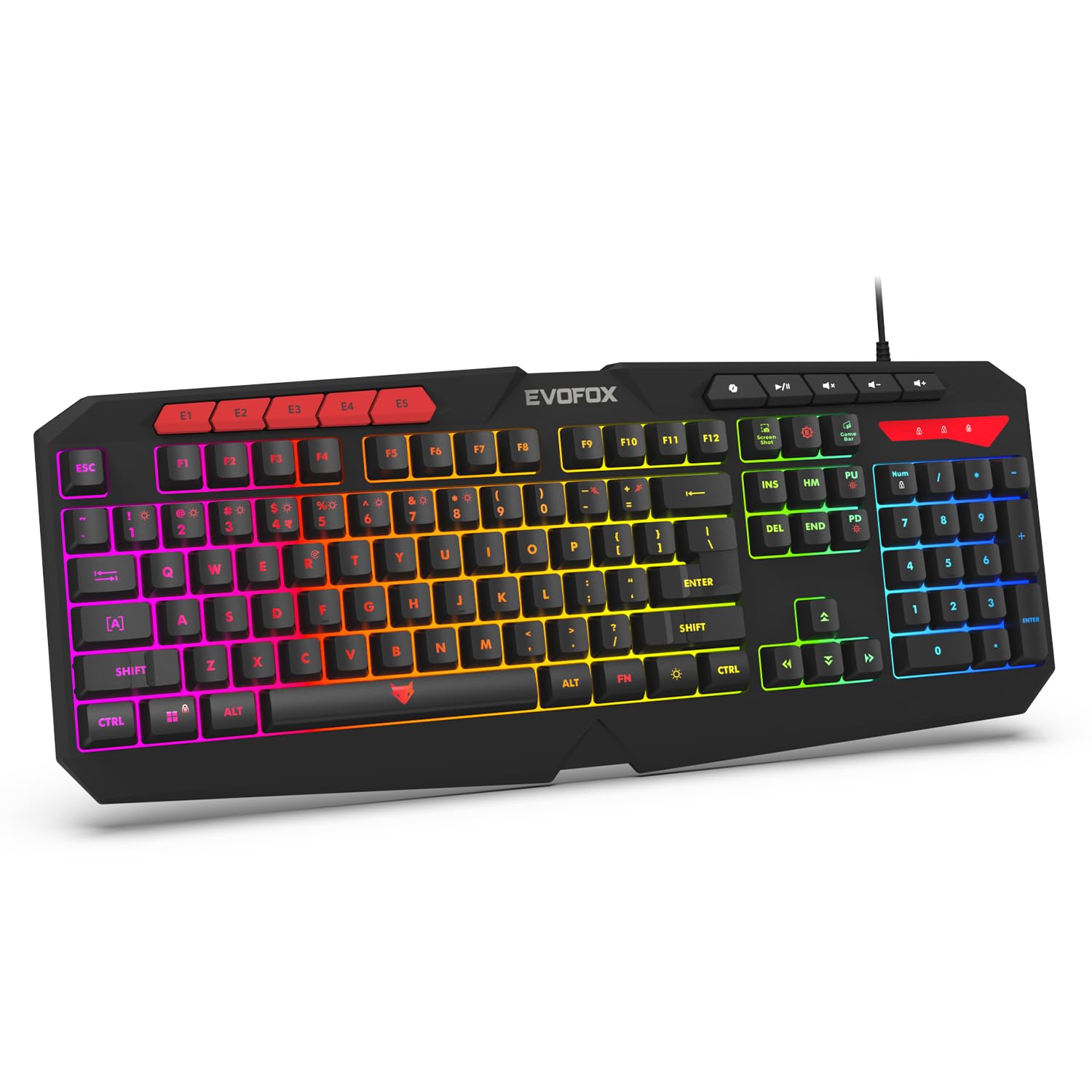 EvoFox Deathray v2 Pro Gaming Keyboard EvoFox Deathray v2 Pro Gaming Keyboard
