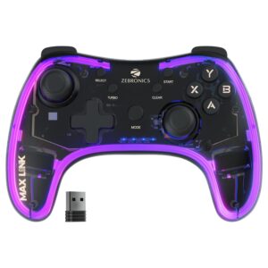 Gaming Consoles & Controllers ZEBRONICS MAX LINK Wireless Gaming Controller